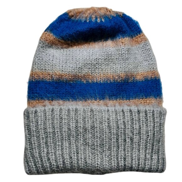 NWT Free People The Groove Stripe Beanie Varsity Stripe - Picture 1 of 3